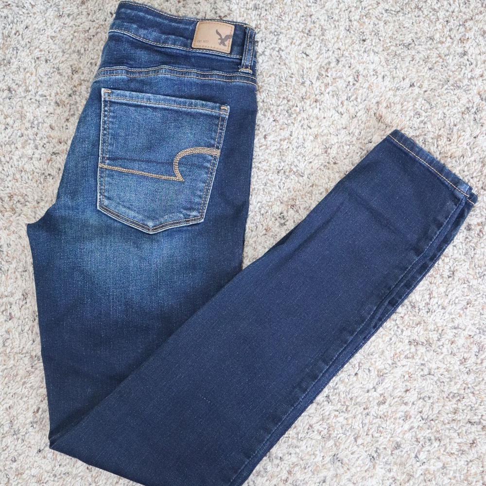 American Eagle Hi-Rise Jeggings Super Stretch